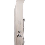 Panou dus hidromasaj, inox, 4 functii crom lucios TRENDY’S, 5003, trendysanitary.ro