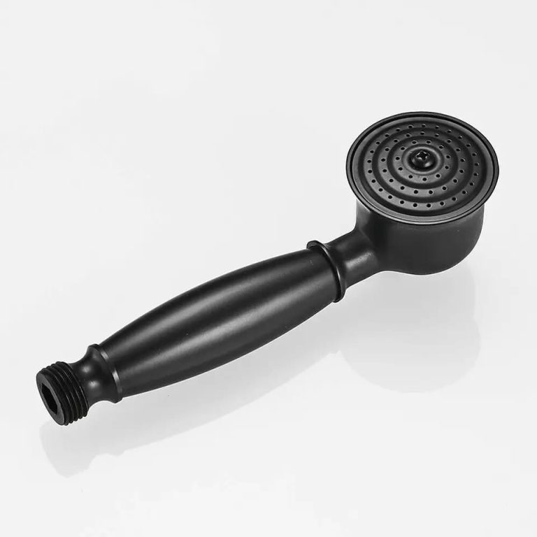 Para de dus TRENDY’S,tip telefon , negru mat, 9134, trendysanitary.ro