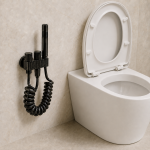 Robinet de bideu TRENDY S, negru mat, 2684, trendysanitary.ro