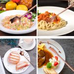 Set 24 tacamuri, stainles steel,rose, 852, trendysanitary.ro