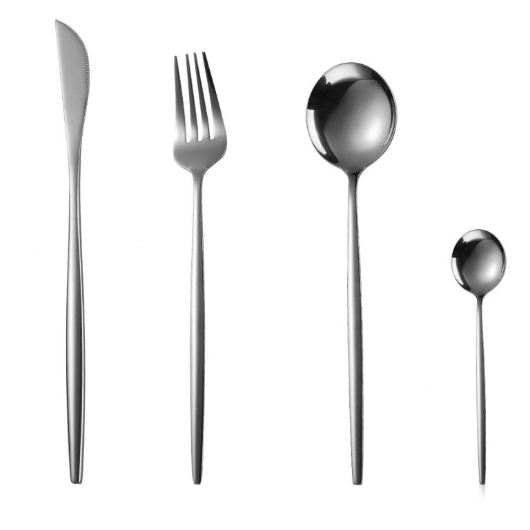 Set 24 tacamuri,stainless steel, crom, 2822, trendysanitary.ro