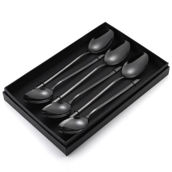 Set 6 linguri, stainless stel,black, 316, trendysanitary.ro