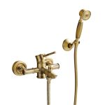 Set baterie cada , montare pe perete+ baterie lavoar, montare pe blat bronz antichizat, 6380, trendysanitary.ro