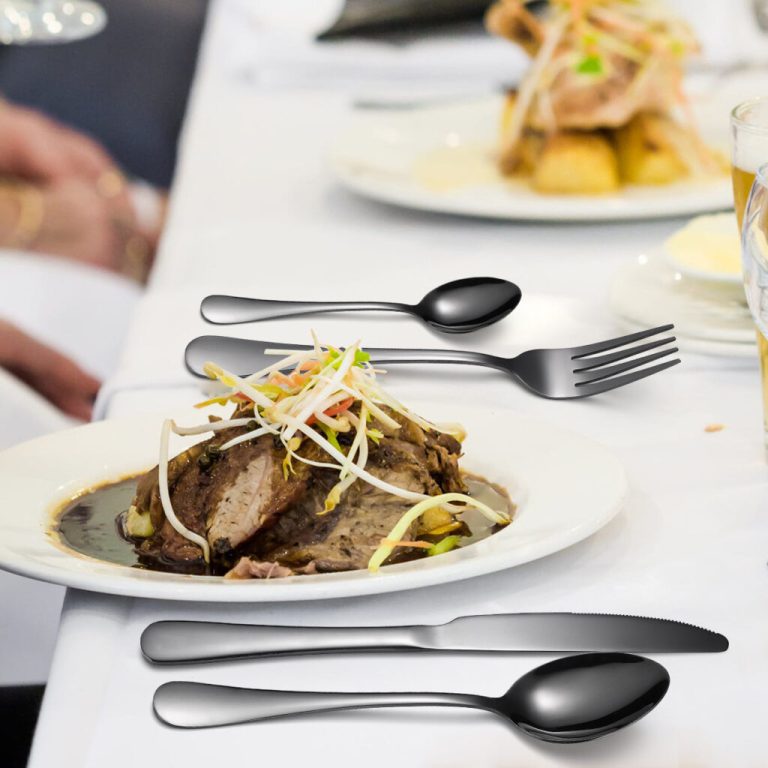 Set tacamuri din inox 24 piese, luxury edition, rose, 8597, trendysanitary.ro