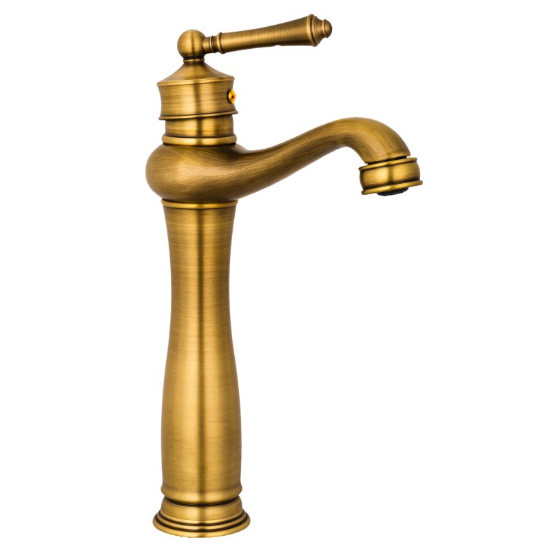Baterii chiuveta baie, Baterie lavoar , TRENDY’S, montare pe blat langa lavoar, bronz antichizat, trendysanitary.ro