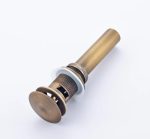 Ventil evacuare lavoar, cu prea plin bronz antichizat TRENDY S, 1380, trendysanitary.ro