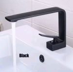 Baterie lavoar TRENDY’S, black, 655, trendysanitary.ro