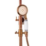 Coloana dus trei functii, rose Trendy s, cu broderie ceramica, 4766, trendysanitary.ro