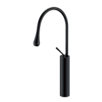Baterie lavoar montare pe blat,langa lavoar,negru mat, 6571, trendysanitary.ro