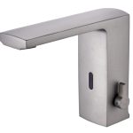 Baterie lavoar senzor TRENDY’S, smart cu mixer, DC6V gri mat, 4897, trendysanitary.ro