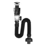 Ventil evacuare lavoar fara prea plin, clic-clac, negru, iesire 32, 1659, trendysanitary.ro