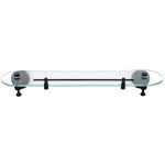 Set Accesorii Baie Premium din Alamă – Design Vintage Negru Mat & Ceramică Albă, 1474, trendysanitary.ro