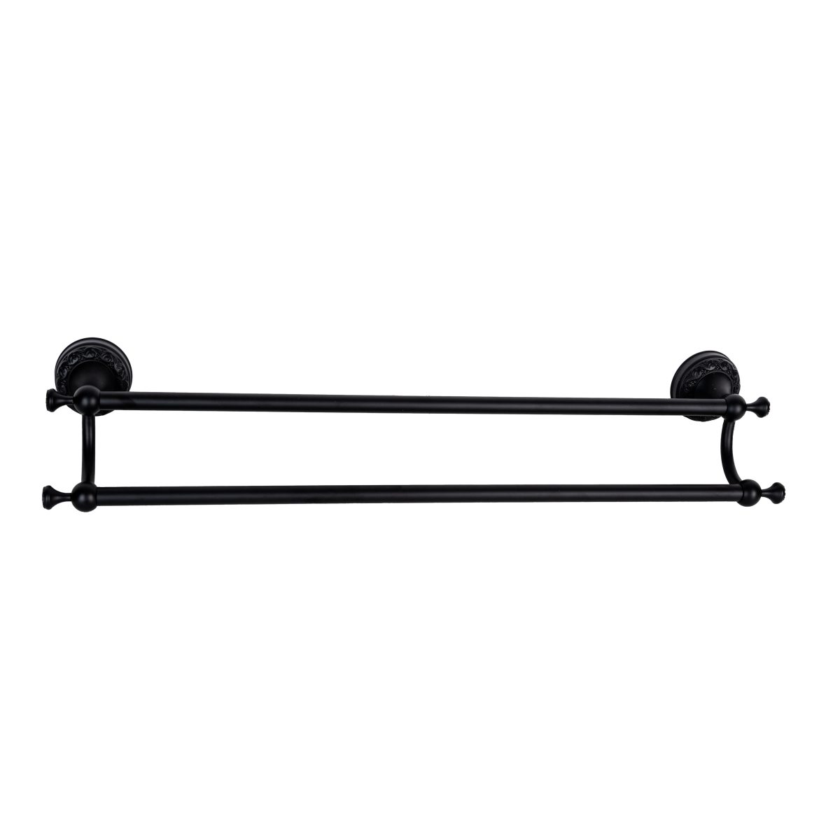 Set Accesorii Baie Premium din Alamă – Design Vintage Negru Mat & Ceramică Albă, 9043, trendysanitary.ro