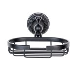 Set Accesorii Baie Premium din Alamă – Design Vintage Negru Mat & Ceramică Albă, 8010, trendysanitary.ro