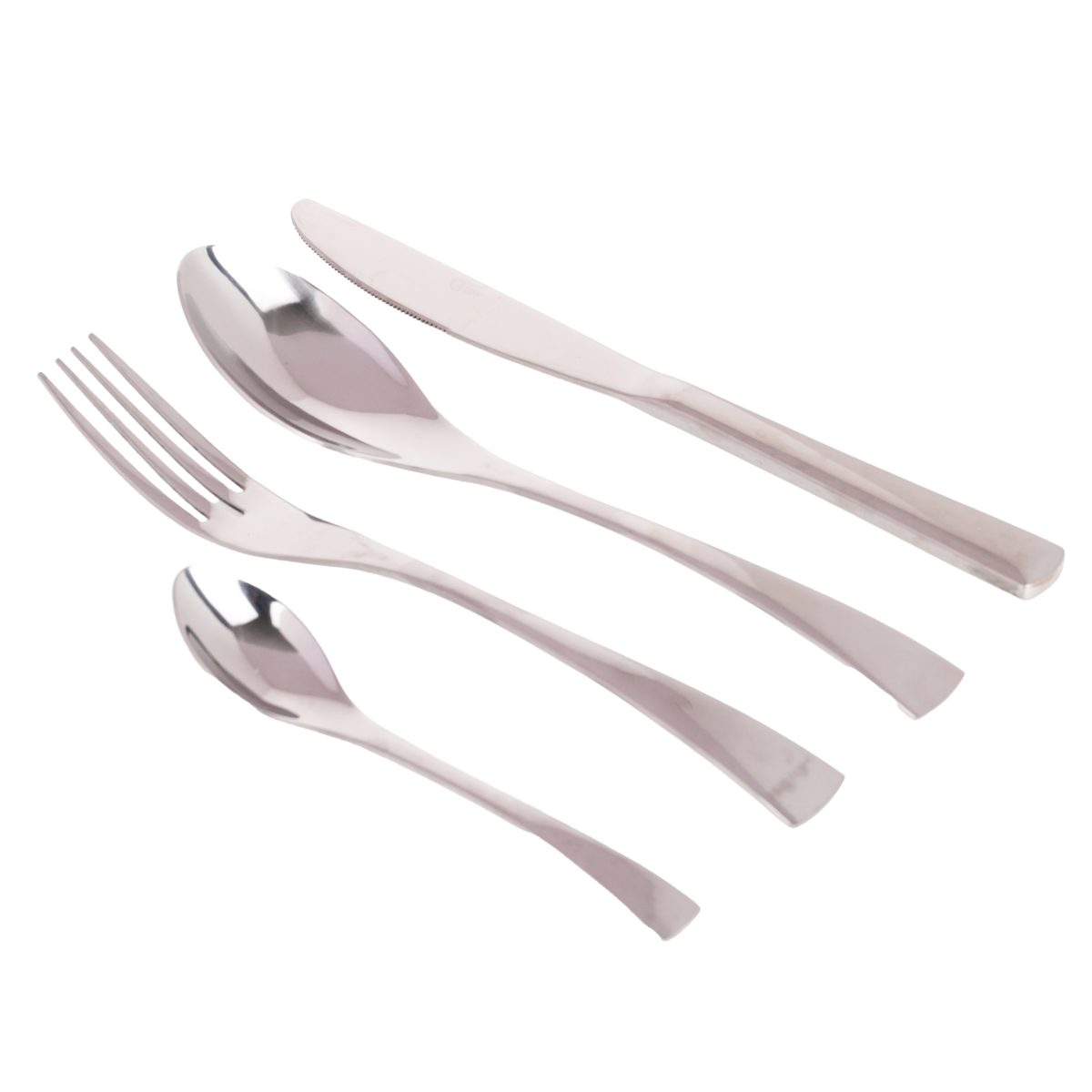 Set Tacâmuri 24 Piese RAWI din Inox – Design Modern și Minimalist, 6117, trendysanitary.ro