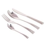 Set Tacâmuri 24 Piese RAWI din Inox – Design Modern și Minimalist, 9875, trendysanitary.ro