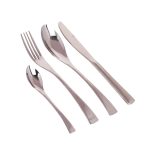 Set Tacâmuri 24 Piese RAWI din Inox – Design Modern și Minimalist, 9551, trendysanitary.ro
