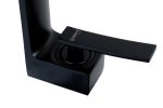Set Baterii Baie TRENDY’S – Finisaj negru mat – Cadă Freestanding + Lavoar, 6309, trendysanitary.ro