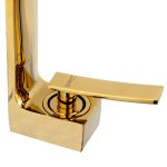 Set Baterii Baie TRENDY’S – Finisaj Gold – Cadă Freestanding + Lavoar, 1298, trendysanitary.ro