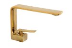 Set Baterii Baie TRENDY’S – Finisaj Gold – Cadă Freestanding + Lavoar, 2149, trendysanitary.ro