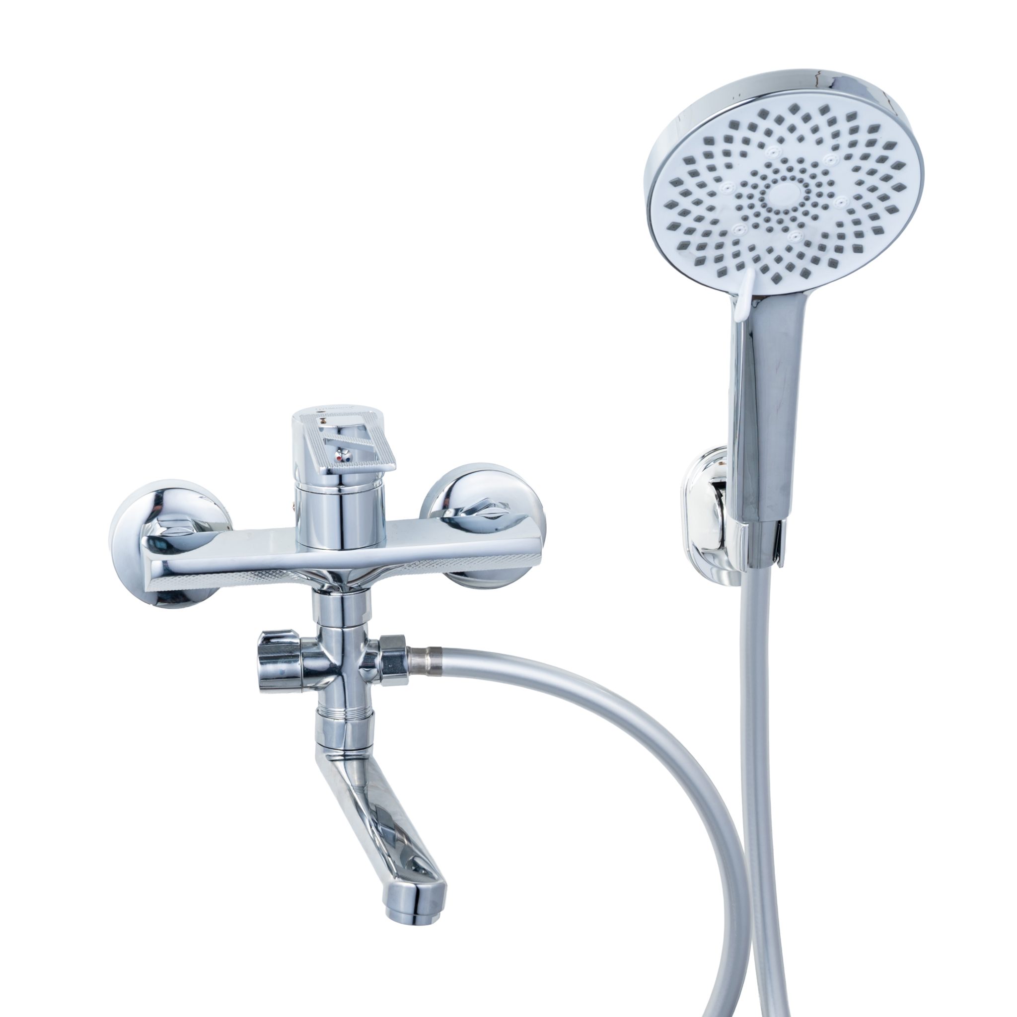 Set baterie cadă-duș monocomandă Trendy’s cu montaj pe perete și kit de duș inclus, finisaj cromat (2) Set baterie cadă-duș monocomandă Trendy’s cu montaj pe perete și kit de duș inclus, finisaj cromat, 6522, trendysanitary.ro