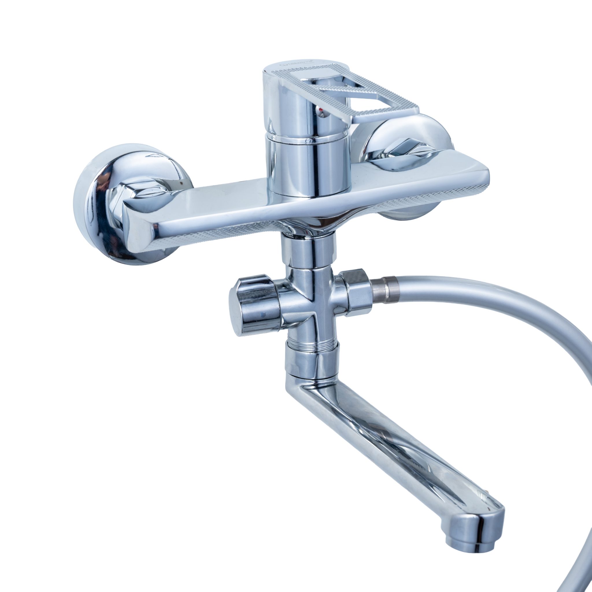 Set baterie cadă-duș monocomandă Trendy’s cu montaj pe perete și kit de duș inclus, finisaj cromat (4) Set baterie cadă-duș monocomandă Trendy’s cu montaj pe perete și kit de duș inclus, finisaj cromat, 5962, trendysanitary.ro