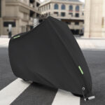 Husă de protecție pentru motocicletă, culoare neagră – impermeabilă și rezistentă UV, 4398, trendysanitary.ro