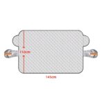 Husă Parbriz Auto Anti-Îngheț și Anti-Soare, Dimensiune Mare 145 × 110 cm, cu Protecție Oglinzi, 4904, trendysanitary.ro